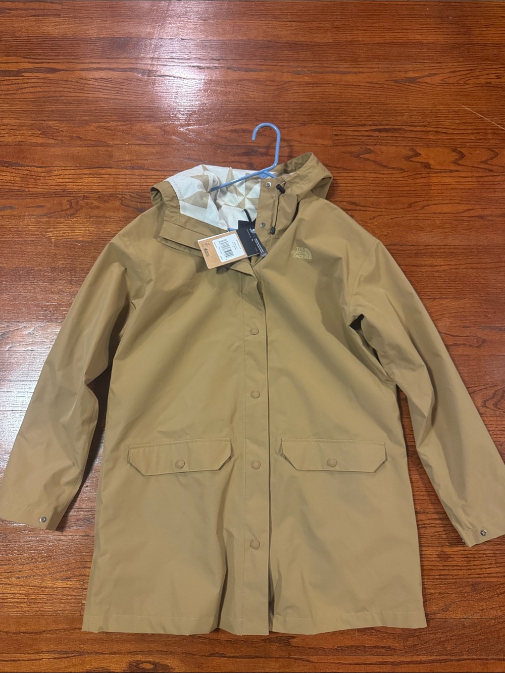The North Face Women's Hooded Trench Coat - Tan